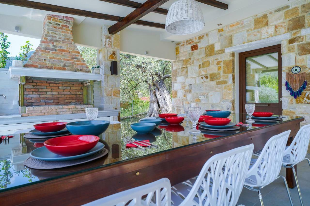 Villa Santa Marina Makriammos Bagian luar foto