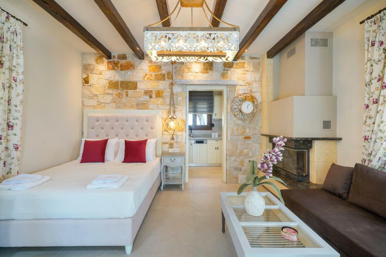 Villa Santa Marina Makriammos Bagian luar foto