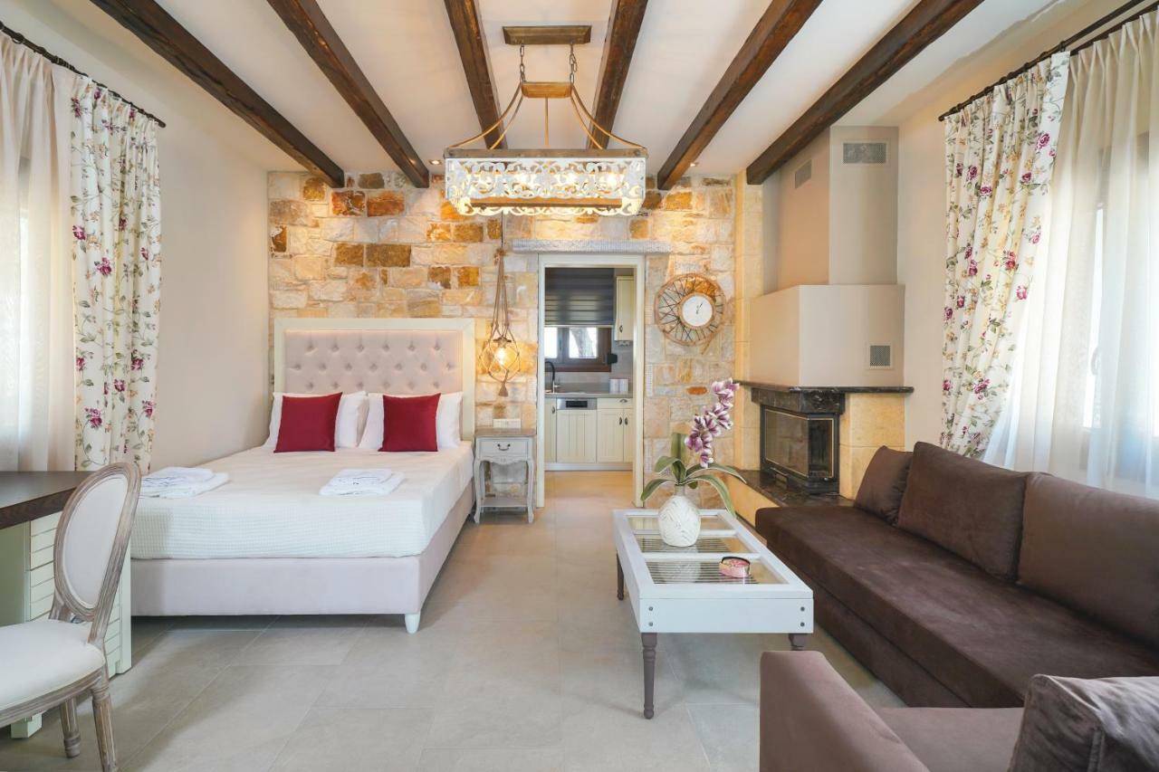 Villa Santa Marina Makriammos Bagian luar foto