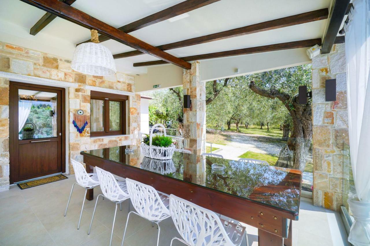 Villa Santa Marina Makriammos Bagian luar foto