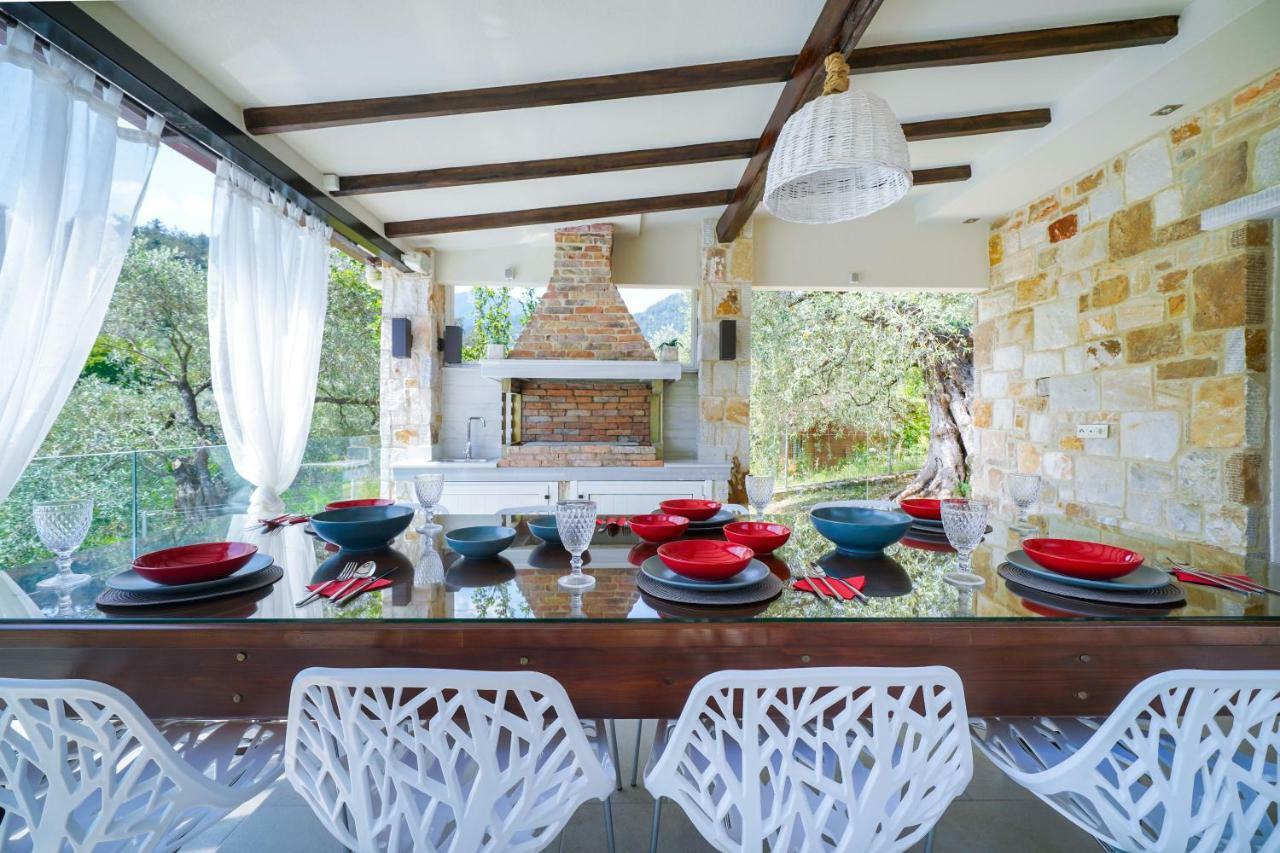 Villa Santa Marina Makriammos Bagian luar foto